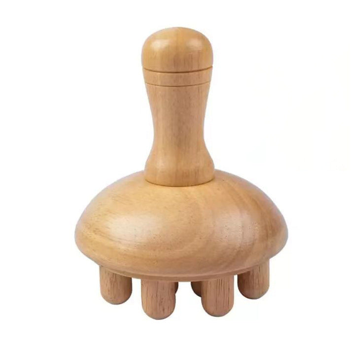 Stylish And Simple Beech Wood Massager Set For Home Use
