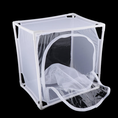 1 Butterfly Insects Habitat Cage Terrarium -up Mesh White